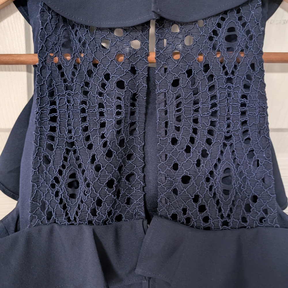 Lilly Pulitzer Britnee Stretch Shift Dress in True Navy Women's Size 2 - Picture 5 of 7